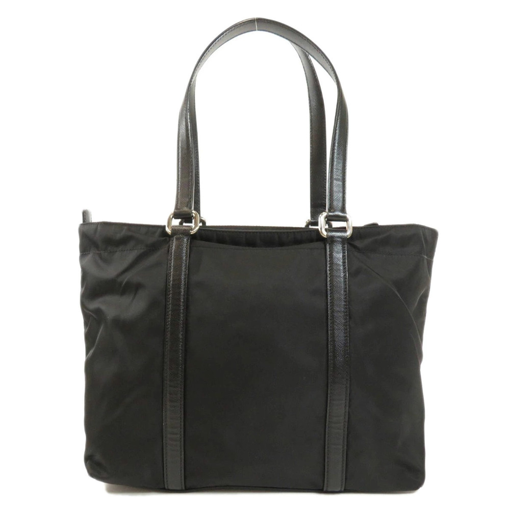 Prada tote Tessuto leather Saffiano black bag